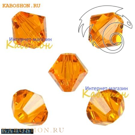 Swarovski Xilion beads 6 мм Sun 5328-6-248