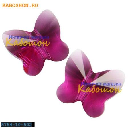 Swarovski Butterfly Bead 10 мм Fuchsia