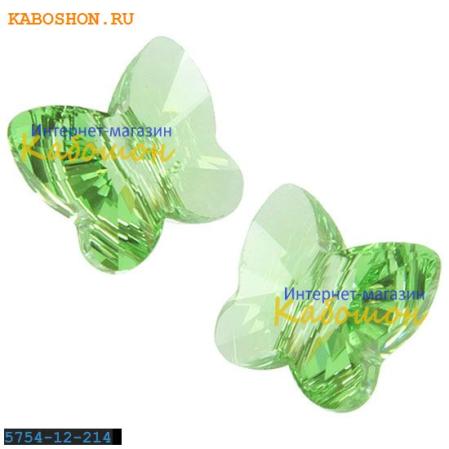 Swarovski Butterfly Bead 12 мм Peridot