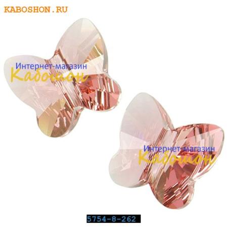 Swarovski Butterfly Bead 8 мм Rose Peach