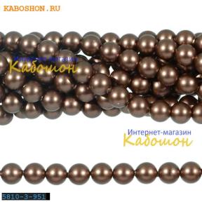 Жемчуг Swarovski 3 мм Crystal Velvet Brown