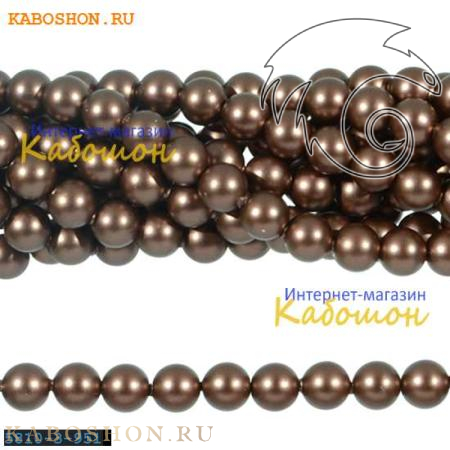 Жемчуг Swarovski 3 мм Crystal Velvet Brown 5810-3-951