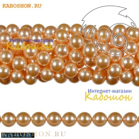 Жемчуг Swarovski 3 мм Crystal Peach 5810-3-300