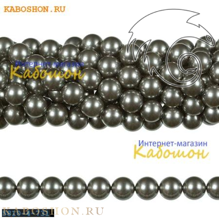 Жемчуг Swarovski 3 мм Crystal Grey 5810-3-731