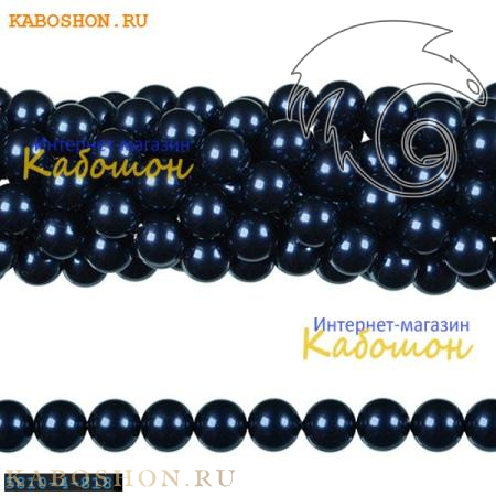 Жемчуг Swarovski 3 мм Crystal Night Blue 5810-3-818