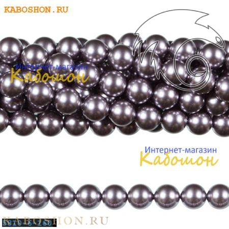 Жемчуг Swarovski 6 мм Crystal Mauve 5810-6-160