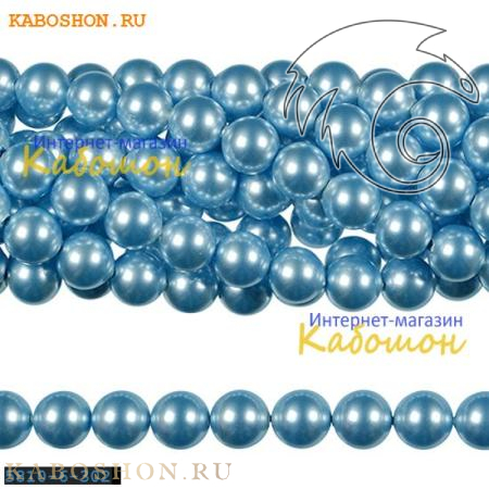 Жемчуг Swarovski 6 мм Crystal Light Blue 5810-6-302