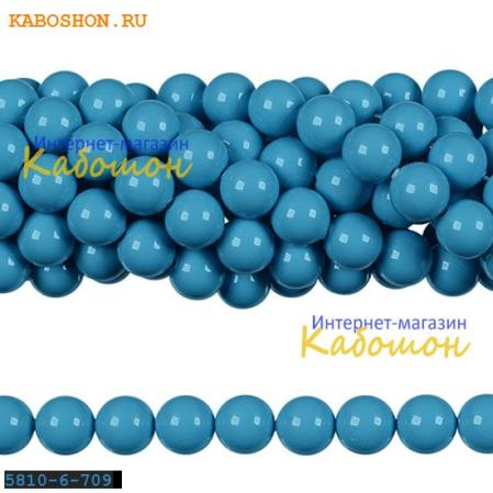 Жемчуг Swarovski 6 мм Crystal Turquoise