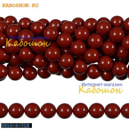 Жемчуг Swarovski 6 мм Crystal Red Coral