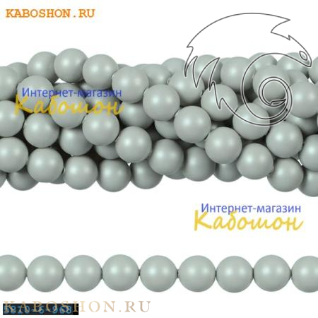 Жемчуг Swarovski 6 мм Crystal Pastel Grey 5810-6-968