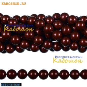 Жемчуг Swarovski 8 мм Crystal Bordeaux