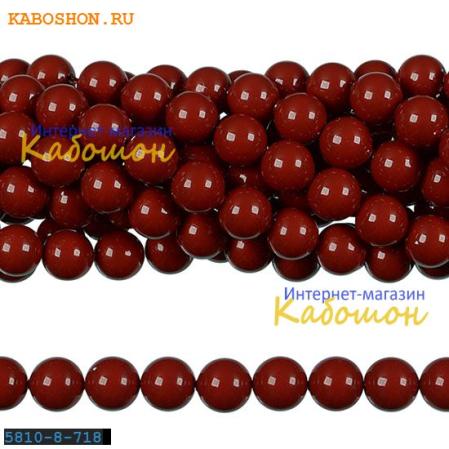 Жемчуг Swarovski 8 мм Crystal Red Coral