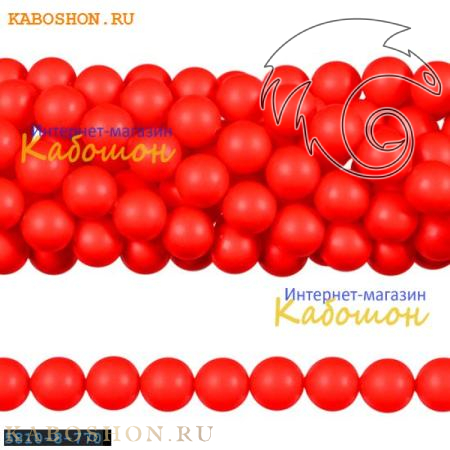 Жемчуг Swarovski 8 мм Crystal Neon Red 5810-8-770