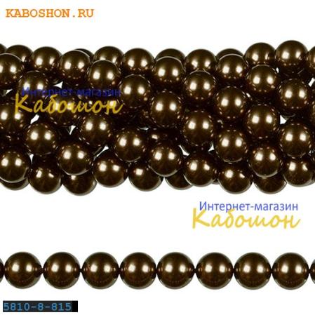 Жемчуг Swarovski 12 мм Crystal Brown