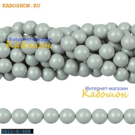 Жемчуг Swarovski 10 мм Crystal Pastel Grey