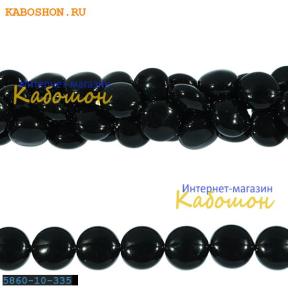 Жемчуг Swarovski 10х6 мм Crystal Mystic Black