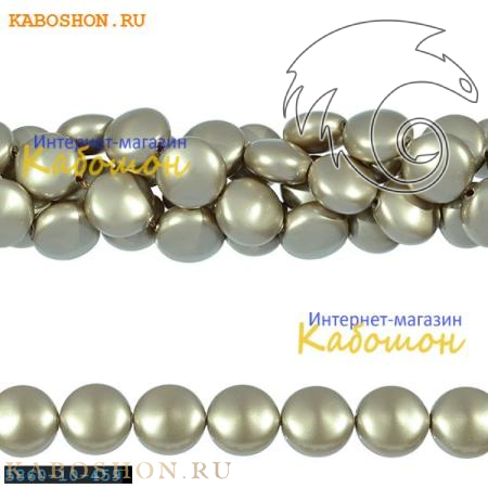 Жемчуг Swarovski 10х6 мм Crystal Platinum 5860-10-459