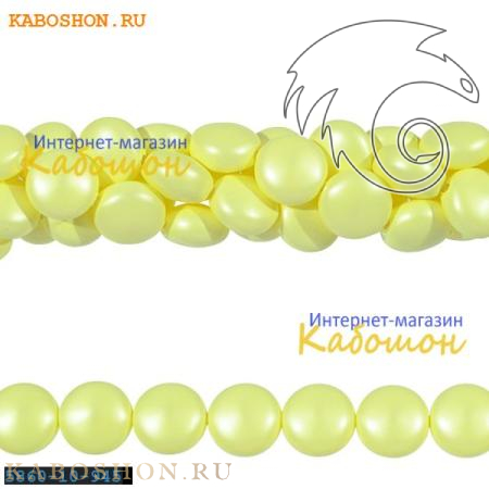 Жемчуг Swarovski 10х6 мм Crystal Pastel Yellow 5860-10-945