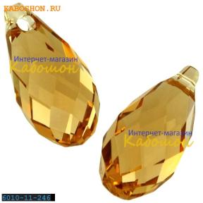 Swarovski Briolette 11х5,5 мм Light Colorado Topaz