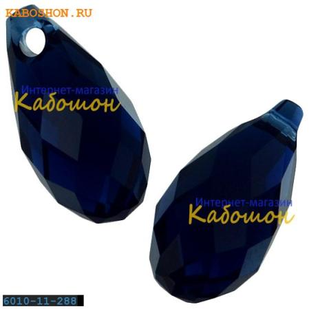 Swarovski Briolette 11х5,5 мм Dark Indigo