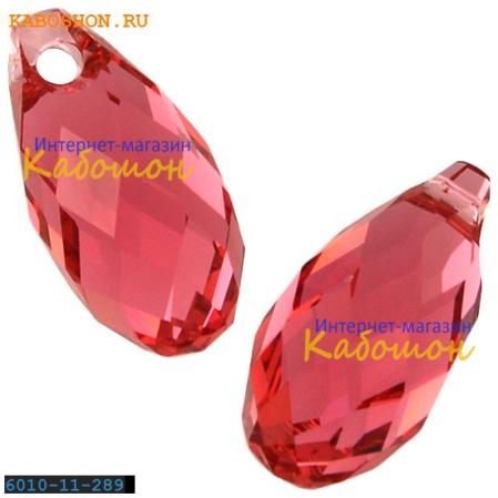 Swarovski Briolette 11х5,5 мм Indian Pink