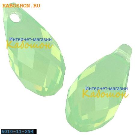 Swarovski Briolette 11х5,5 мм Chrysolite Opal