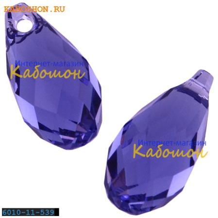 Swarovski Briolette 11х5,5 мм Tanzanite