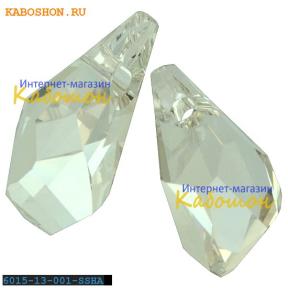 Swarovski Polygon Drop 13 мм Crystal Silver Shade