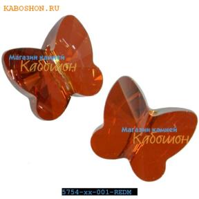 Swarovski Butterfly Bead 8 мм Red Magma