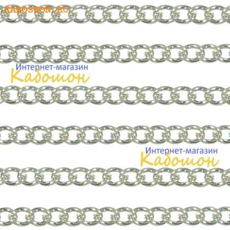 Цепочка 2,5 мм античное серебро (25 см)