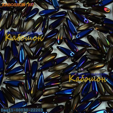 Glass Dagger 3х11 мм Crystal Azuro Full