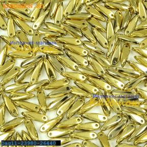 Glass Dagger 3х11 мм Jet Amber Full