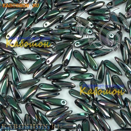 Glass Dagger 3х11 мм Jet Apricot Medium Full Dag11-23980-29123-1