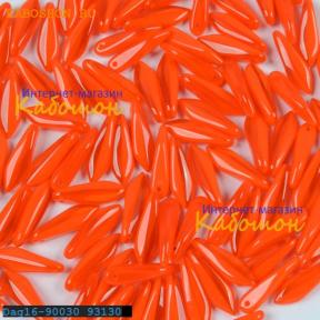 Glass Dagger 5х16 мм Hyacinth-Orange
