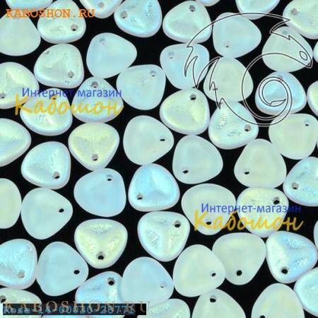 Rose Petal 8х7 мм Crystal AB Matted Rose-8-00030-28771-1