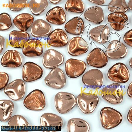 Rose Petal 14х13 мм Light Smokey Topaz Capri Gold Rose-14-10200-27101-1