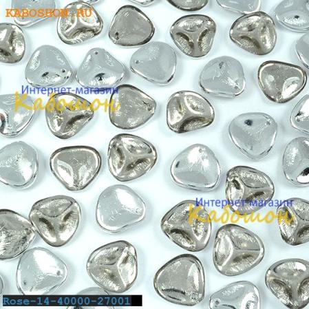 Rose Petal 14х13 мм Black Diamond Labrador