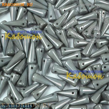 Spike 7х17 мм Chalk White Grey Luster Sp-3000-14449-1