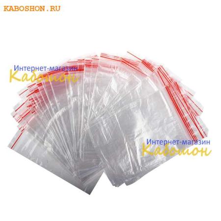 Пакеты с замком Zip Lock 6х8 см, 100 шт. Zip-Lock-6х8