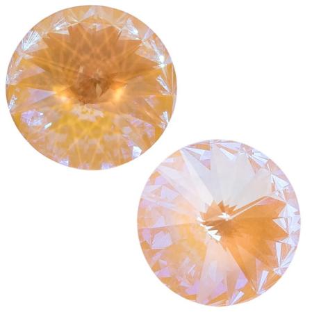 Swarovski Rivoli 12 мм Crystal Ochre DeLite