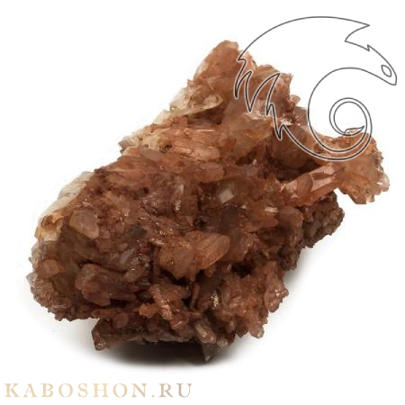 Кристалл мандаринового кварца SK-318-01