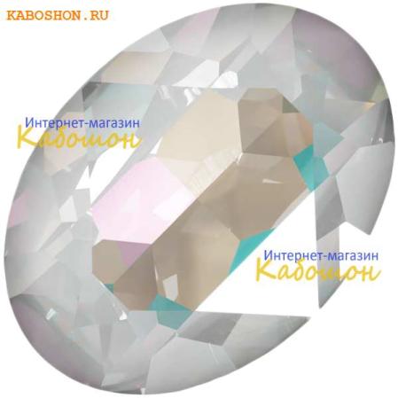 Swarovski Oval Fancy stone 14x10 мм Crystal Light Grey DeLite
