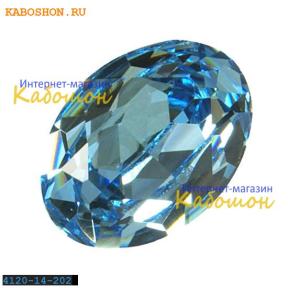 Swarovski Oval Fancy stone 14x10 мм Aquamarine