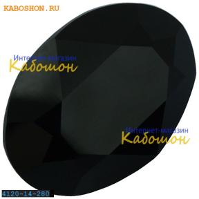 Swarovski Oval Fancy stone 14x10 мм Jet