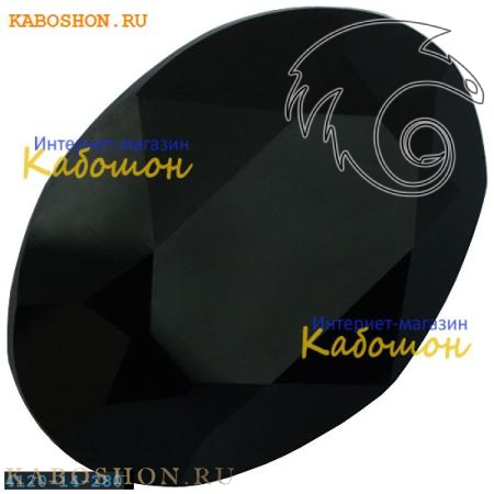 Swarovski Oval Fancy stone 14x10 мм Jet 4120-14-280