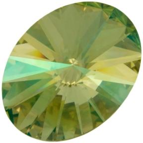 Swarovski Oval Rivoli 18х13,5 мм Crystal Luminous Green