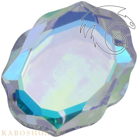 Swarovski 4142 Baroque Mirror 18х14 мм Crystal AB 4142-18-001-AB