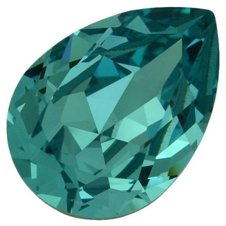 Swarovski Pear Fancy stone 14х10 мм Light Turquoise