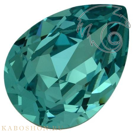 Swarovski Pear Fancy stone 14х10 мм Light Turquoise 4320-14-263