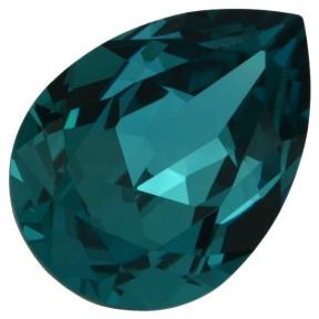 Swarovski Pear Fancy stone 18х13 мм Indicolite